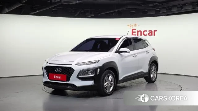 Hyundai Kona 2018 Белый из Кореи