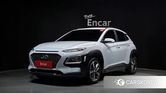 Hyundai Kona 2018 Белый из Кореи