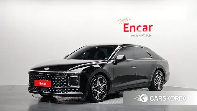 Hyundai Grandeur (GN7) 2023 Черный из Кореи