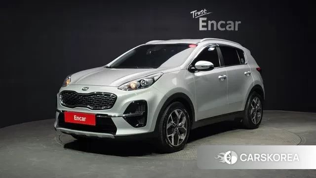 Kia Sportage The Bold 2019 Серебристо-серый из Кореи