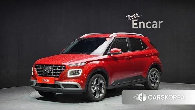 Hyundai Venue 2025 Красный из Кореи