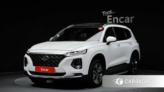 Hyundai Santa Fe TM 2018 Белый из Кореи