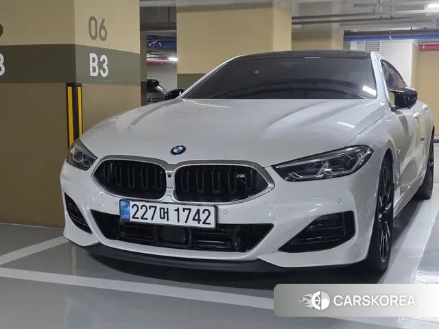BMW 8 Series (G15) 2023 Белый из Кореи