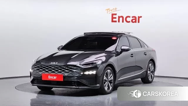 Kia K8 Hybrid 2021 Серый из Кореи