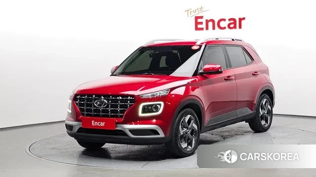 Hyundai Venue 2021 Красный из Кореи