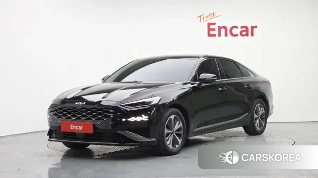 Kia K8 Hybrid 2023 Черный из Кореи