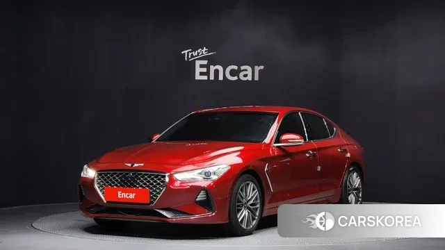 Genesis G70 2019 Красный из Кореи
