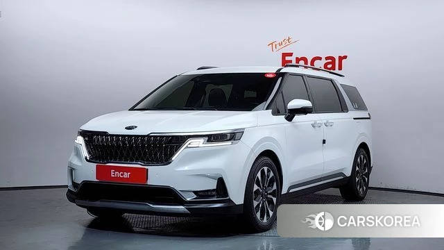Kia Carnival 4th generation 2021 Белый из Кореи