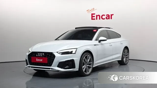 Audi A5 (F5) 2020 Белый из Кореи