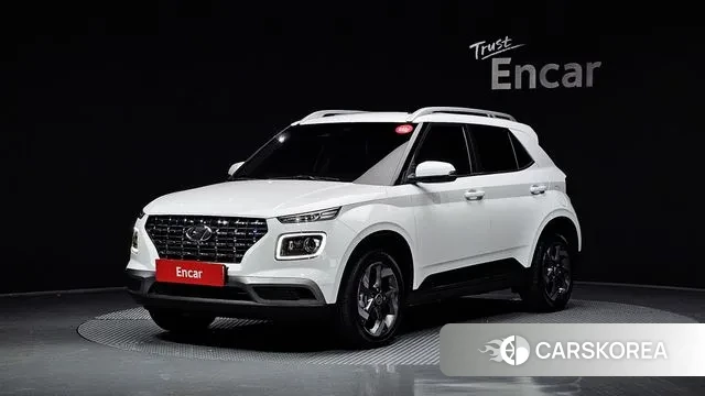 Hyundai Venue 2023 Белый из Кореи