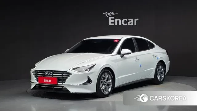 Hyundai Sonata (DN8) 2019 Белый из Кореи