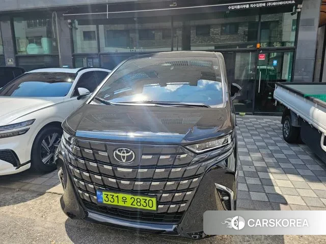 Toyota Alphard 4th Generation 2024 Черный из Кореи