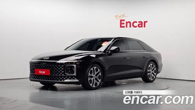 Hyundai Grandeur Hybrid (GN7) 2023 Черный из Кореи