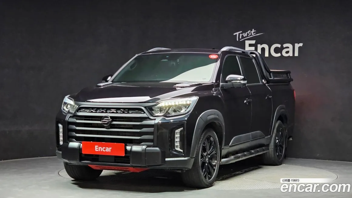 Ssangyong The New Rexton Sports Cannes 2022 Черный из Кореи