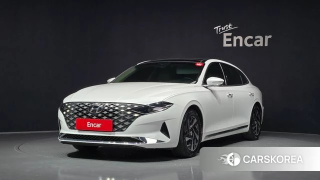 Hyundai The New Grandeur IG Hybrid 2022 Белый из Кореи