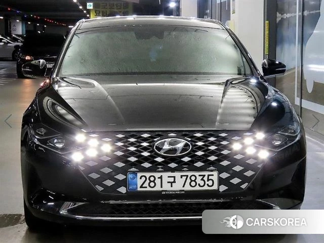 Hyundai The New Grandeur IG 2021 Черный из Кореи