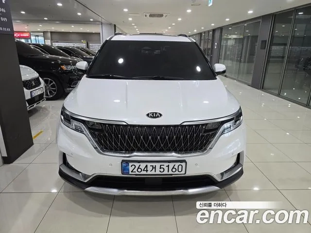Kia Carnival 4th generation 2021 Белый из Кореи