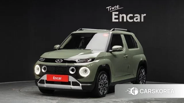 Hyundai Casper 2023 Темно-зеленый из Кореи