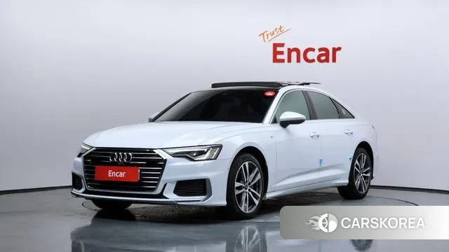 Audi A6 (C8) 2021 Белый из Кореи