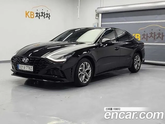 Hyundai Sonata (DN8) 2021 Черный из Кореи