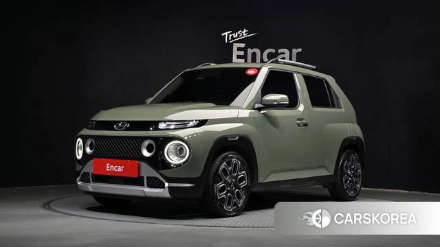 Hyundai Casper 2022 Зеленый из Кореи