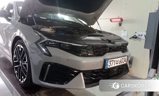 Kia The New K5 3rd generation 2024 Серый из Кореи