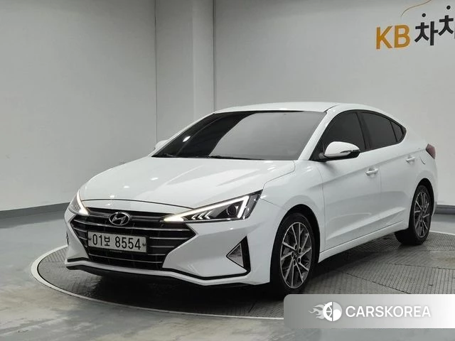 Hyundai The New Avante AD 2019 Белый из Кореи