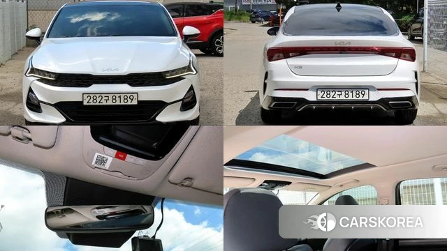 Kia K5 3rd generation 2023 Белый из Кореи