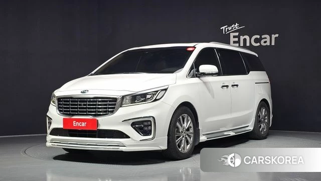 Kia The New Carnival 2018 Белый из Кореи