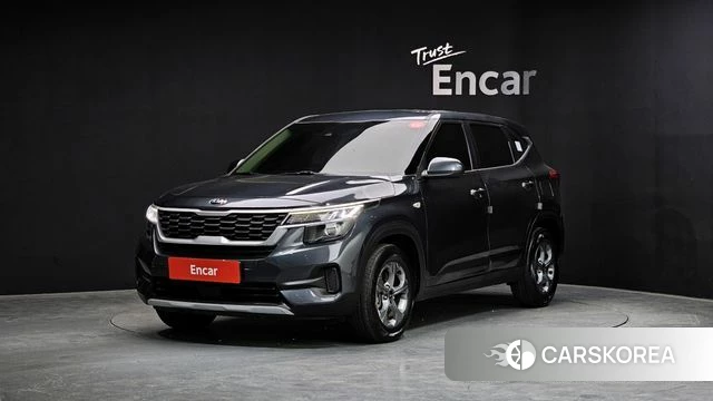 Kia Seltos 2020 Серый из Кореи