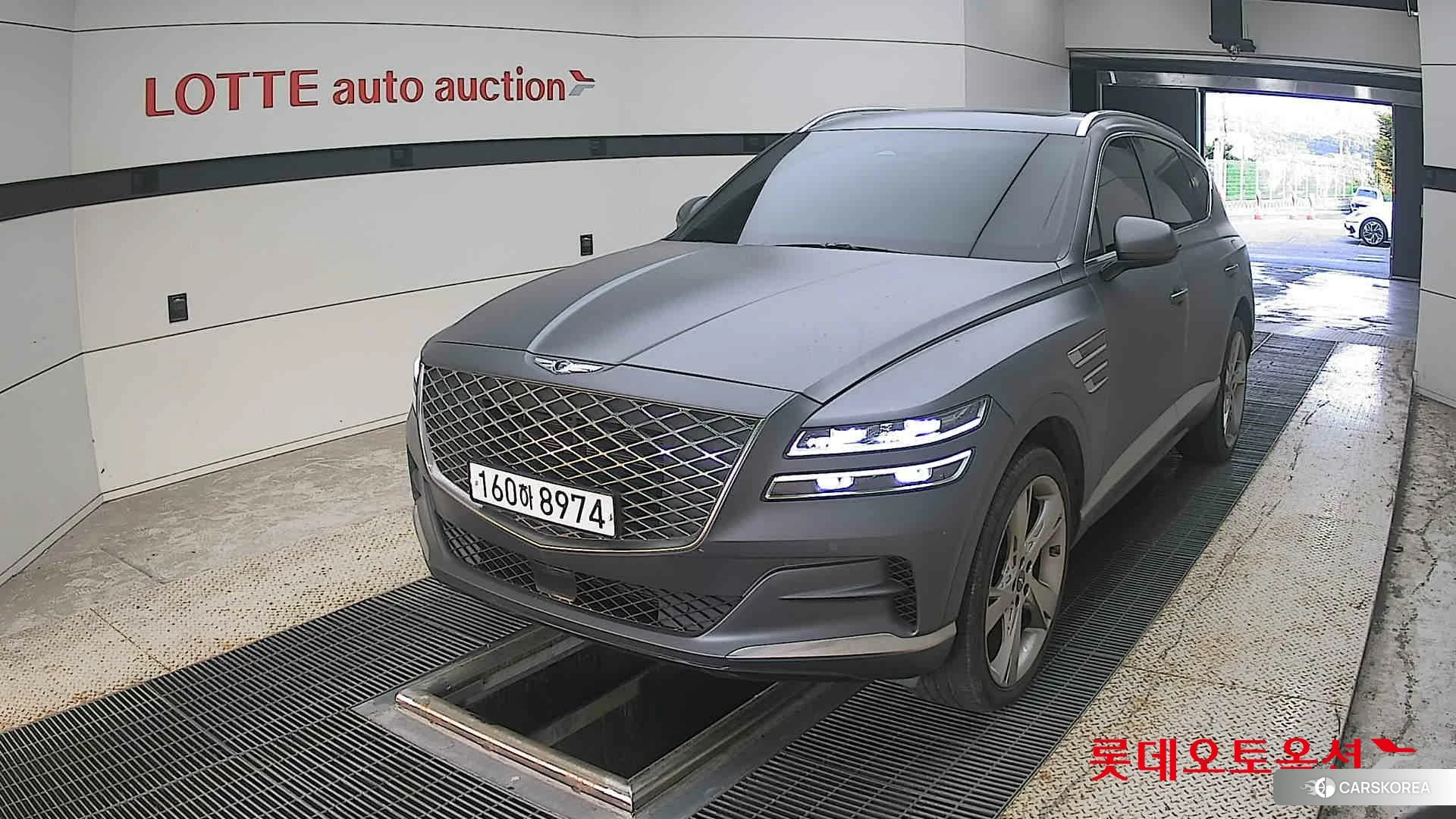 Hyundai GV80 2021 Melbourne Gray (Matte) из Кореи