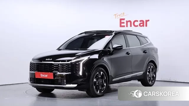 Kia The New Sportage 5th Generation 2025 Черный из Кореи