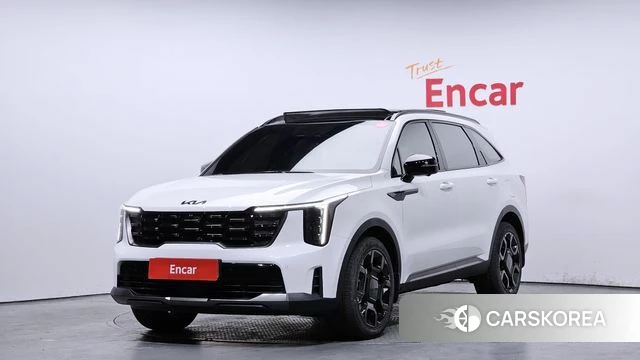 Kia The New Sorento 4th Generation 2025 Белый из Кореи