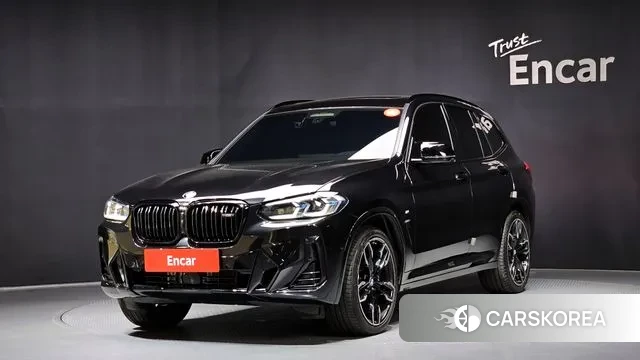 BMW X3 (G01) 2023 Черный из Кореи