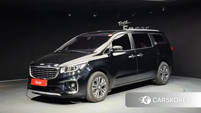 Kia The New Carnival 2019 Черный из Кореи