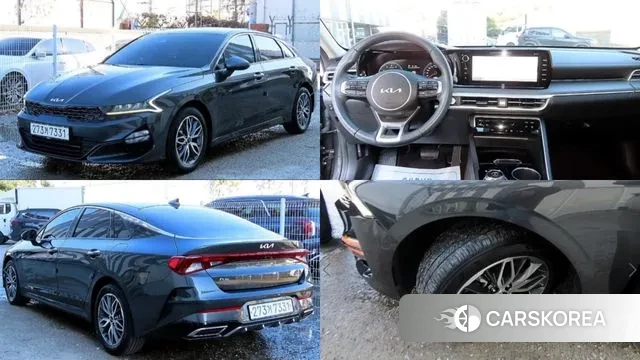 Kia K5 3rd generation 2021 Серый из Кореи