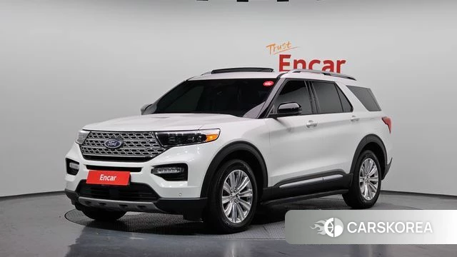 Ford Explorer 6th Generation 2021 Белый из Кореи