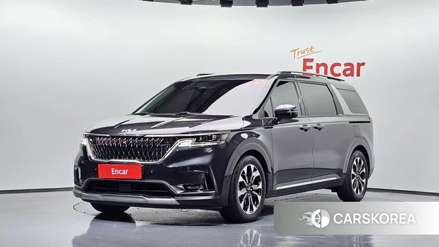 Kia Carnival 4th generation 2021 Серый из Кореи
