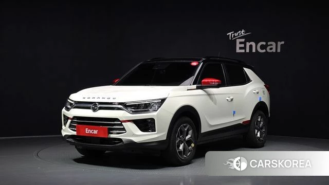 Ssangyong Beautiful Korando 2021 Белый из Кореи