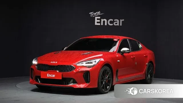 Kia Stinger Meister 2021 Красный из Кореи