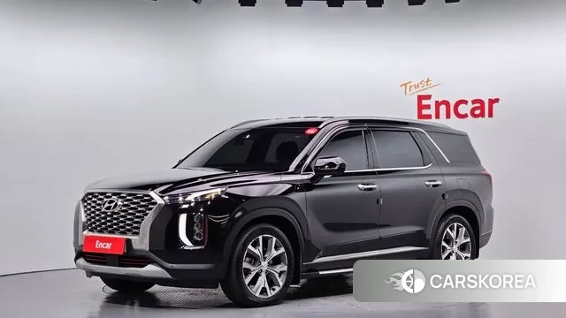 Hyundai Palisade 2022 Черный из Кореи