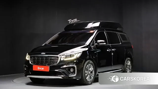 Kia The New Carnival 2019 Черный из Кореи