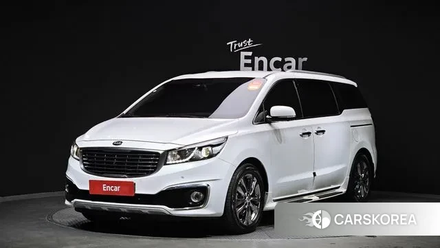 Kia All New Carnival 2018 Белый из Кореи