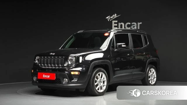 Jeep Renegade 2021 Черный из Кореи
