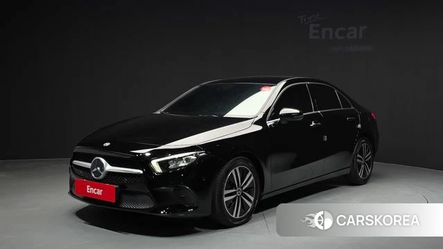 Mercedes-Benz A-Class W177 2021 Черный из Кореи