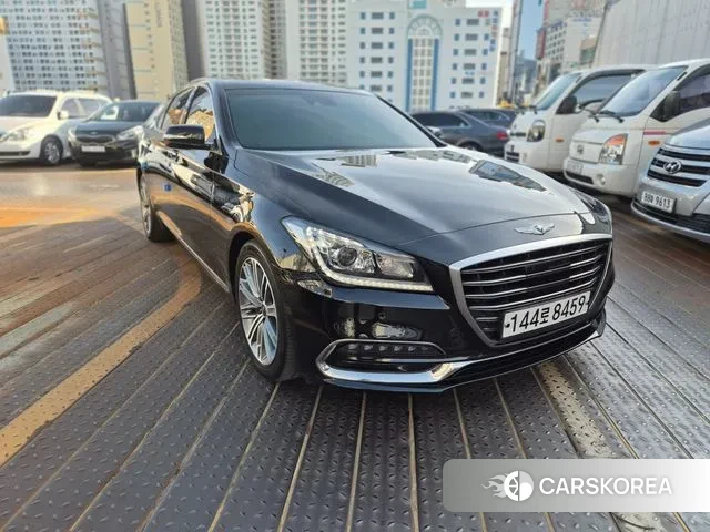 Genesis G80 2018 Черный из Кореи