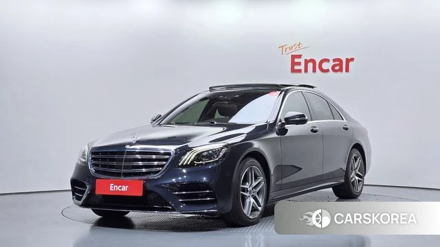 Mercedes-Benz S-Class W222 2019 Синий из Кореи