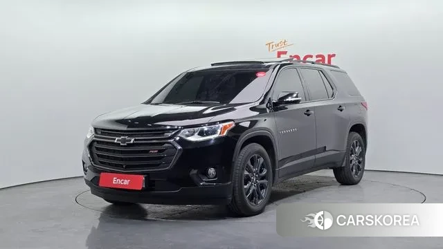 Chevrolet (GM Daewoo) Traverse 2020 Черный из Кореи