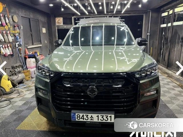 Ssangyong The New Rexton Sports Cannes 2024 Зеленый из Кореи