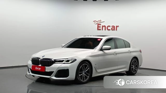 BMW 5 Series (G30) 2021 Белый из Кореи